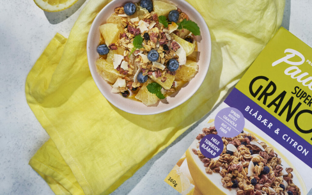 CITRUSSALAT MED PAULÚNS SUPER GRANOLA