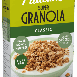PAULÚNS SUPER GRANOLA CLASSIC MED KOKOS OG FRØ